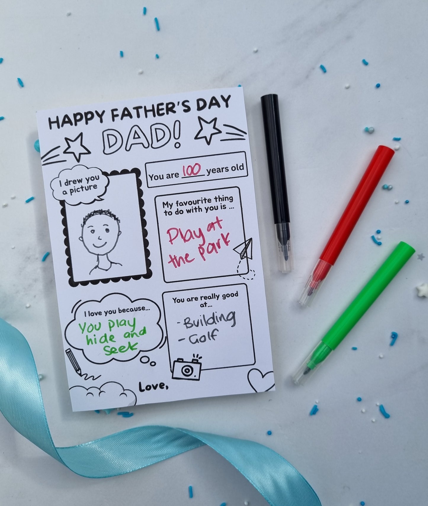 All about Dad - Large cookie set