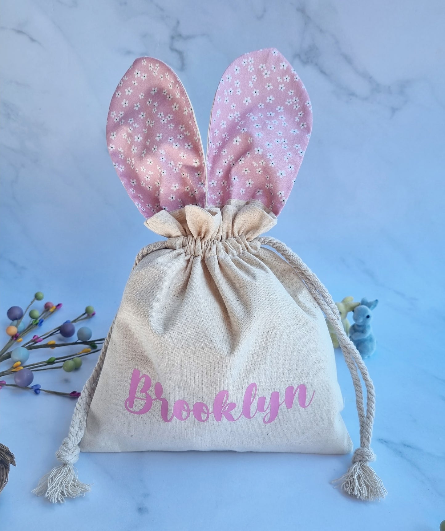 Personalised bunny bags