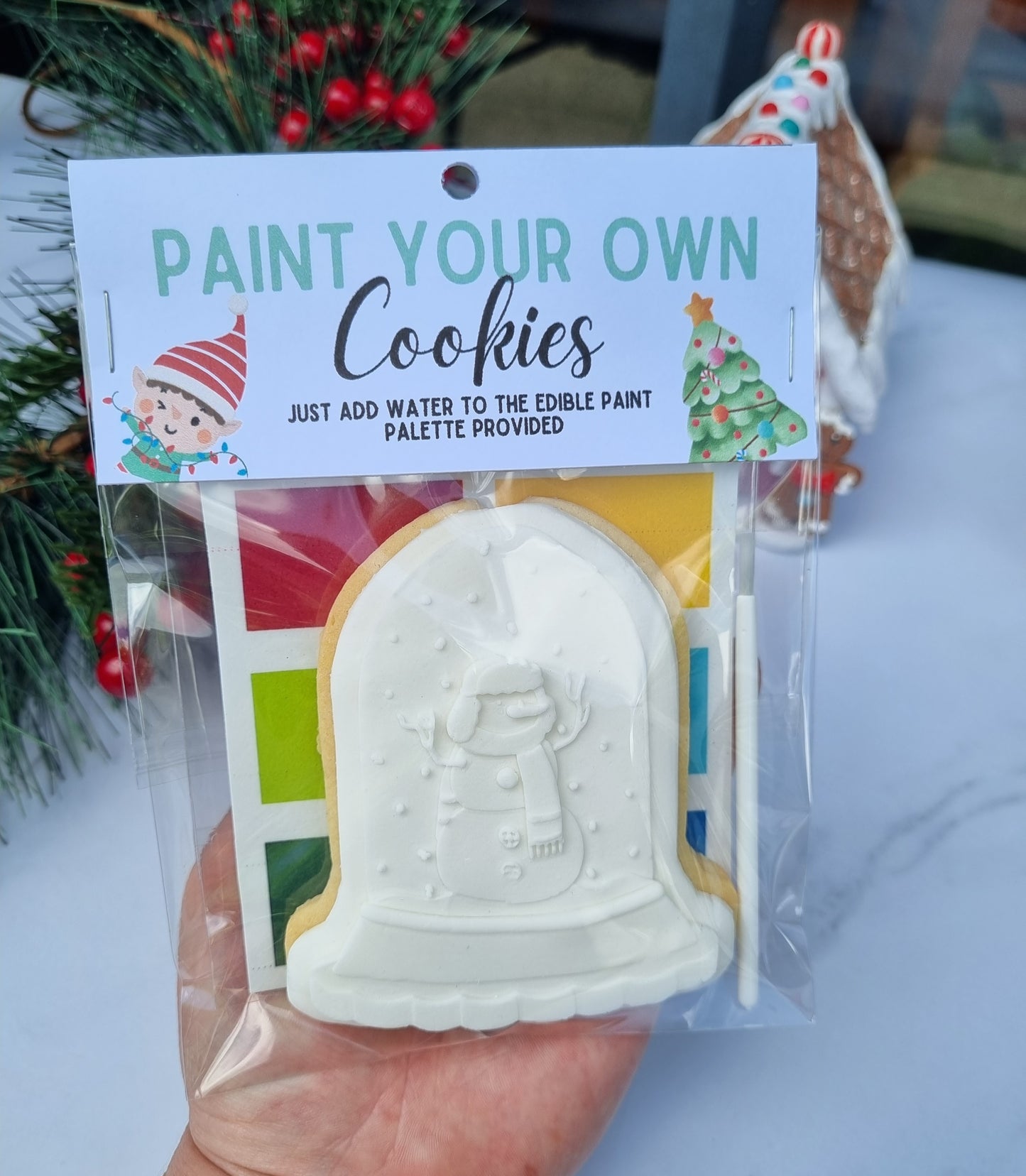 Paint your own cookie - Single pack