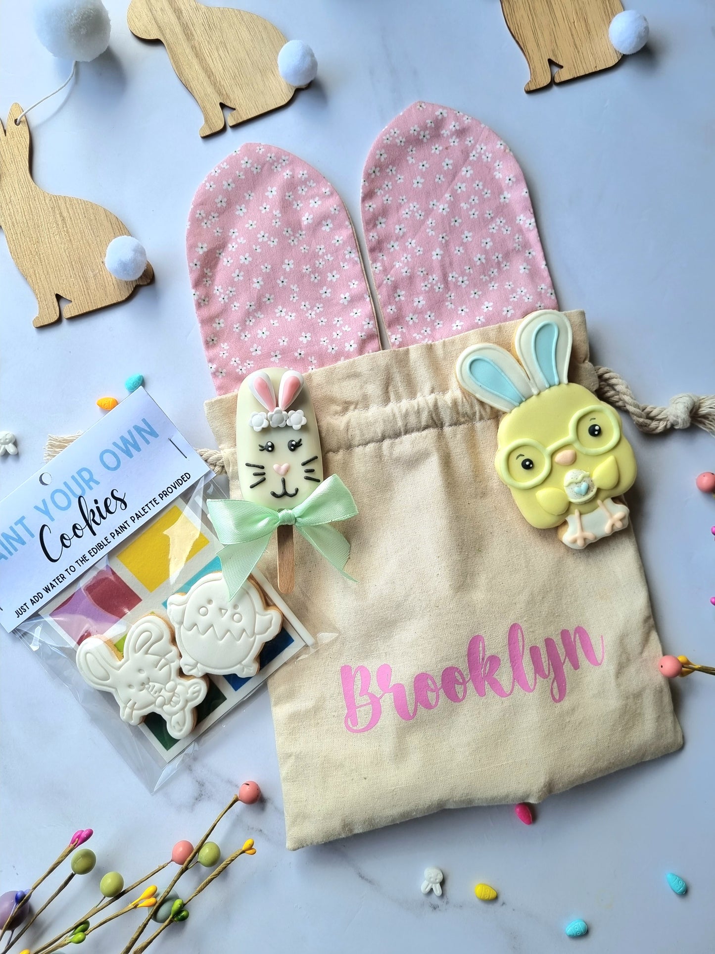 Bunny bag gift set