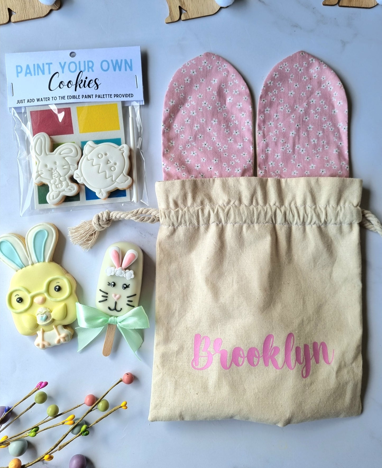 Bunny bag gift set
