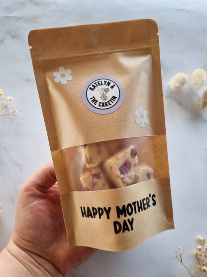 Mother's day fudge gifting bags