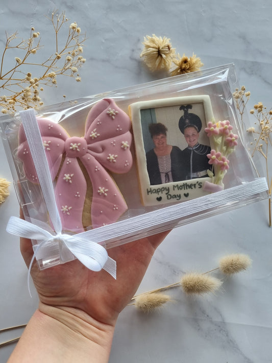 Mothers day cookies - Personalised polaroid set