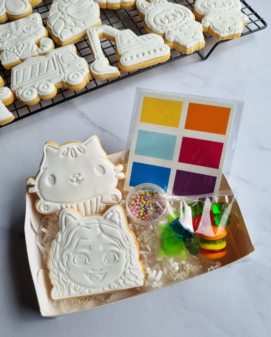 Gabby's dollhouse - Paint your own cookie kit
