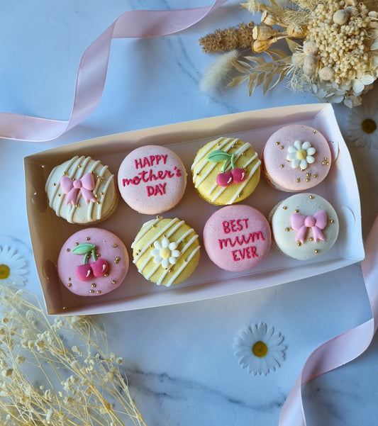 Mother's day macarons - Pick up only (Wording can be personalised)