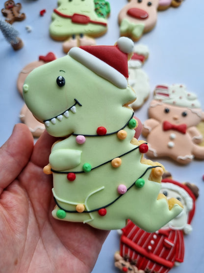 Regular size single iced cookies