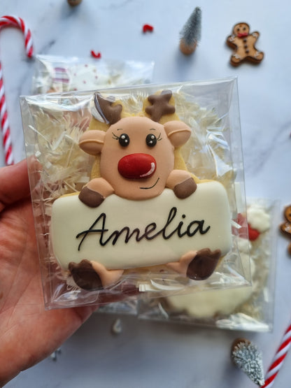 Boxed single Christmas cookie