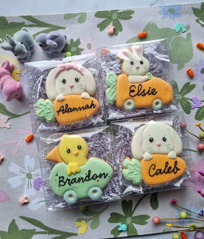 Boxed name cookies