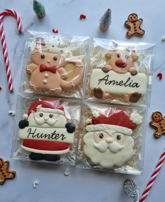 Boxed single Christmas cookie