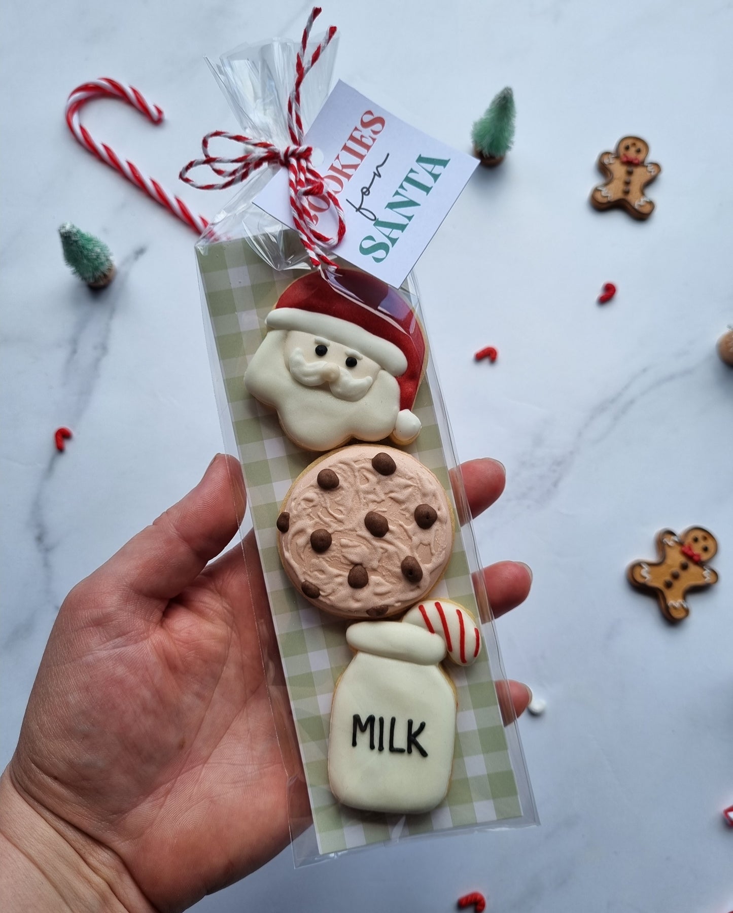 Milk & cookies for Santa and Carrots for the reindeer