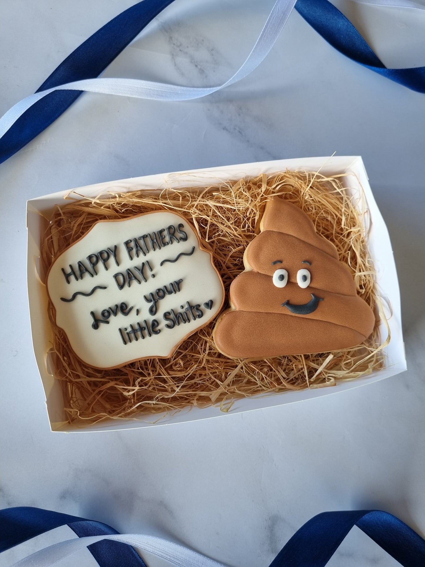 Little sh*ts fathers day cookies