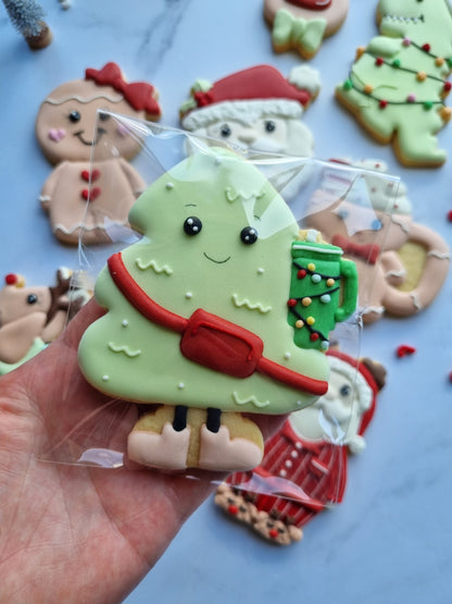 Regular size single iced cookies