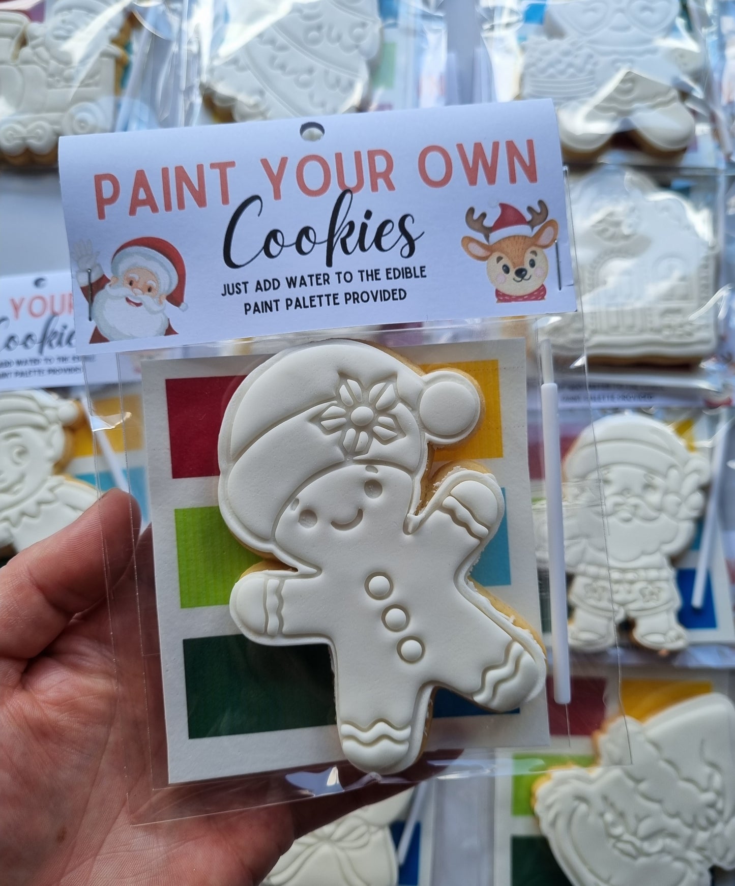 Paint your own cookie - Single pack