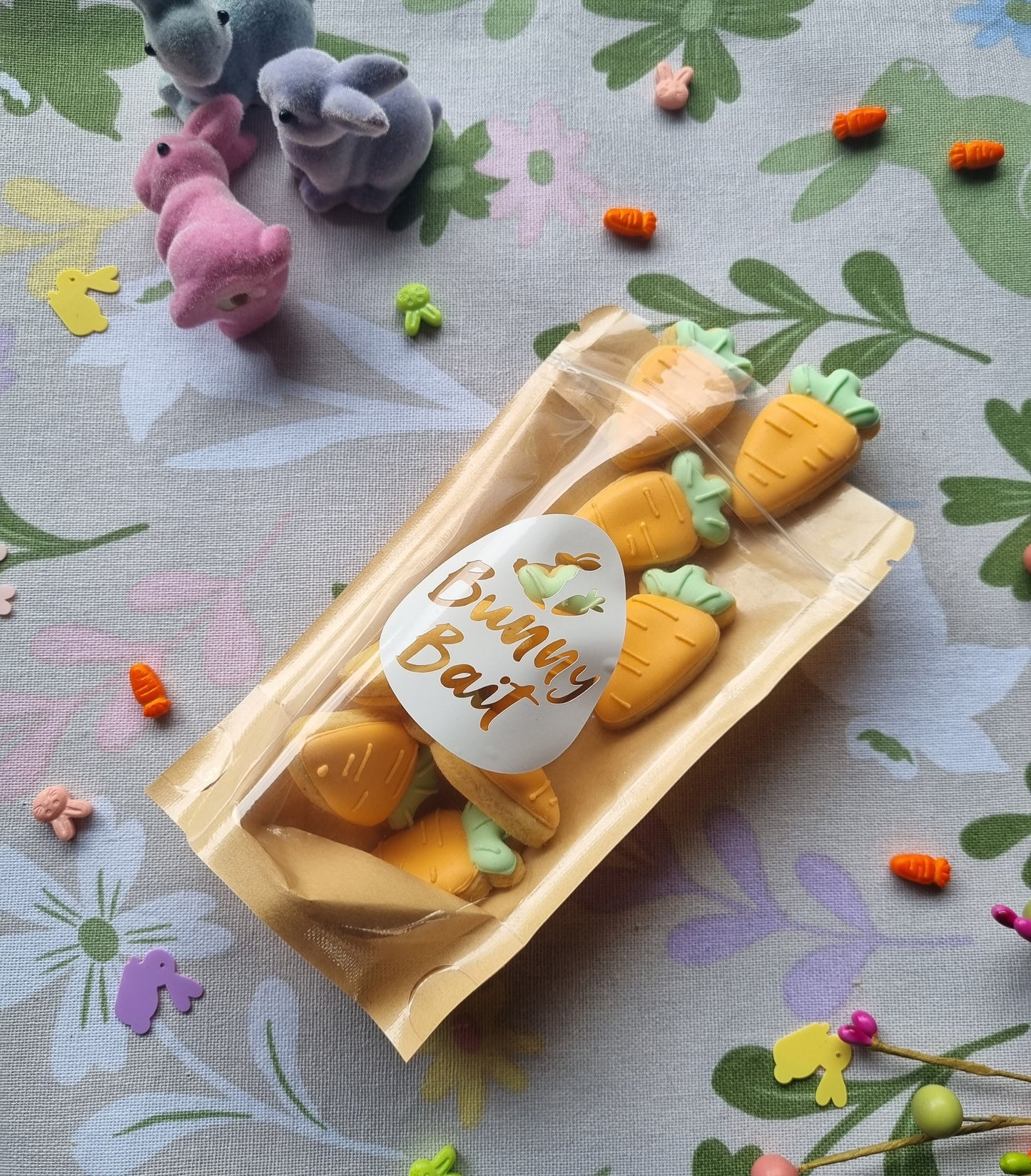 Bunny bait cookie bags