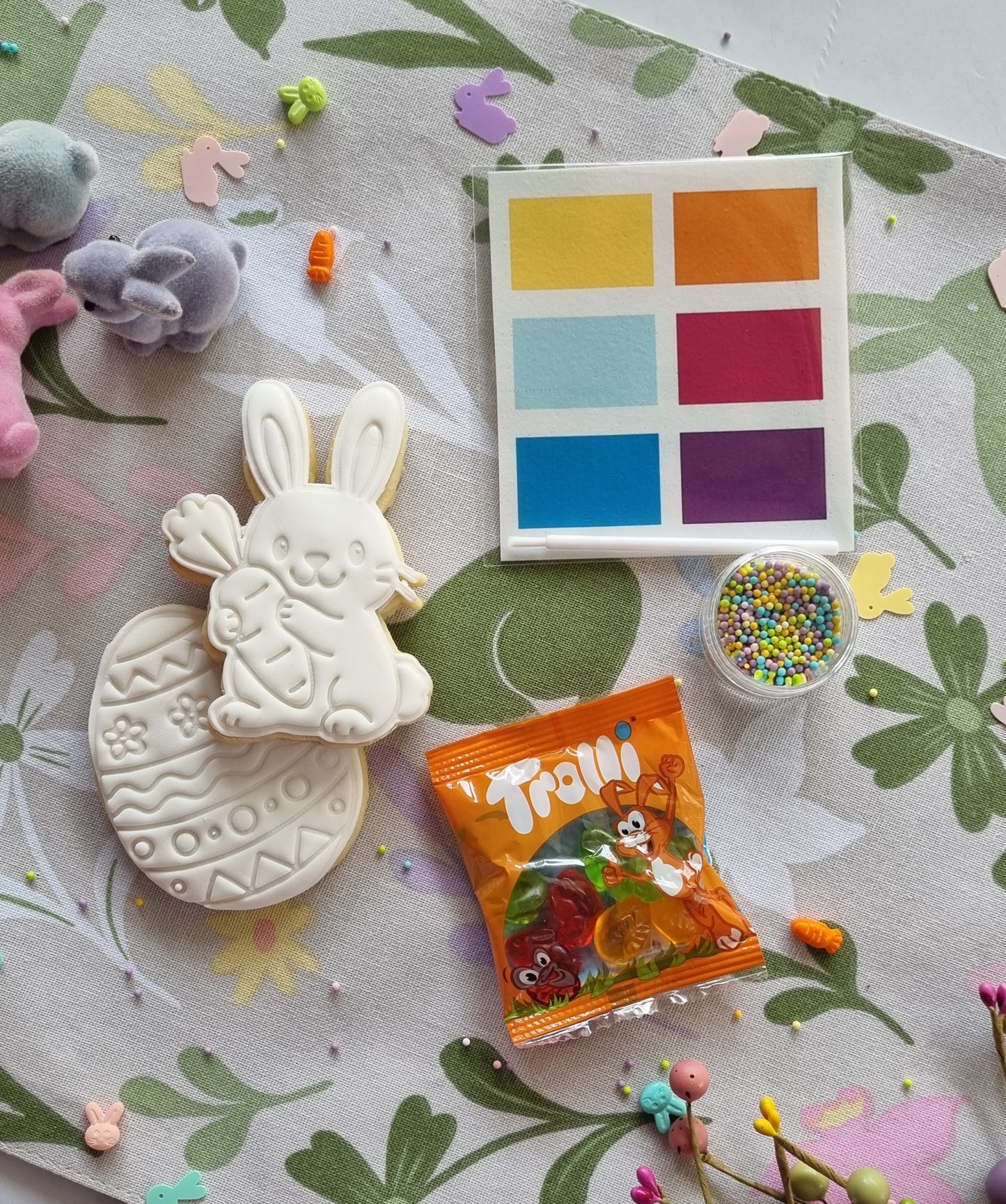 Paint and sprinkle your own cookies