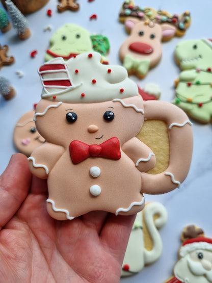 Regular size single iced cookies